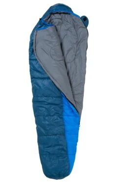 Traverse Kaimai Sleeping Bag - Blue (Left Zip) -Comprehensive outdoor sports 0183 Kaimai blue open zip f0c3
