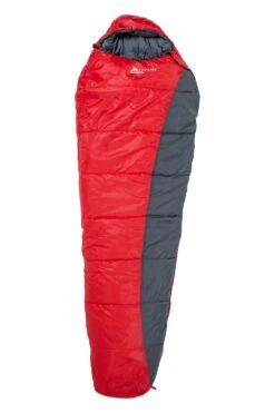 Traverse Kaimai Sleeping Bag - Red (Left Zip) -Comprehensive outdoor sports 0221 Kaimai red closed e026