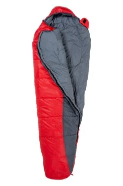 Traverse Kaimai Sleeping Bag - Red (Left Zip) -Comprehensive outdoor sports 0228 Kaimai red open zip ced7