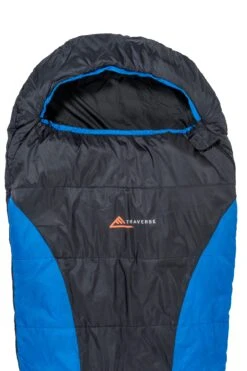 Traverse Mahia Sleeping Bag - Blue (Left Zip) -Comprehensive outdoor sports 0329 Mahia hood 5733