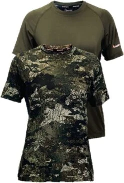 Huntech Womens Glaciertech SS Tee Kakariki -Comprehensive outdoor sports 03 e4bf 4