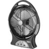 Coleman Rechargable 12" Fan W/ LED Light Lithium