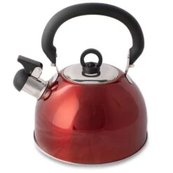 Campfire Whistling Kettle S/S 2.5L Red -Comprehensive outdoor sports 1227673 whistling kettle 25l red 5bd7