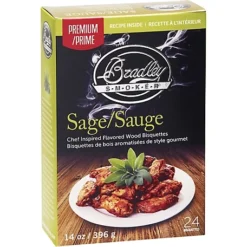 Bradley Premium Bisquettes - Sage (24 Pack)