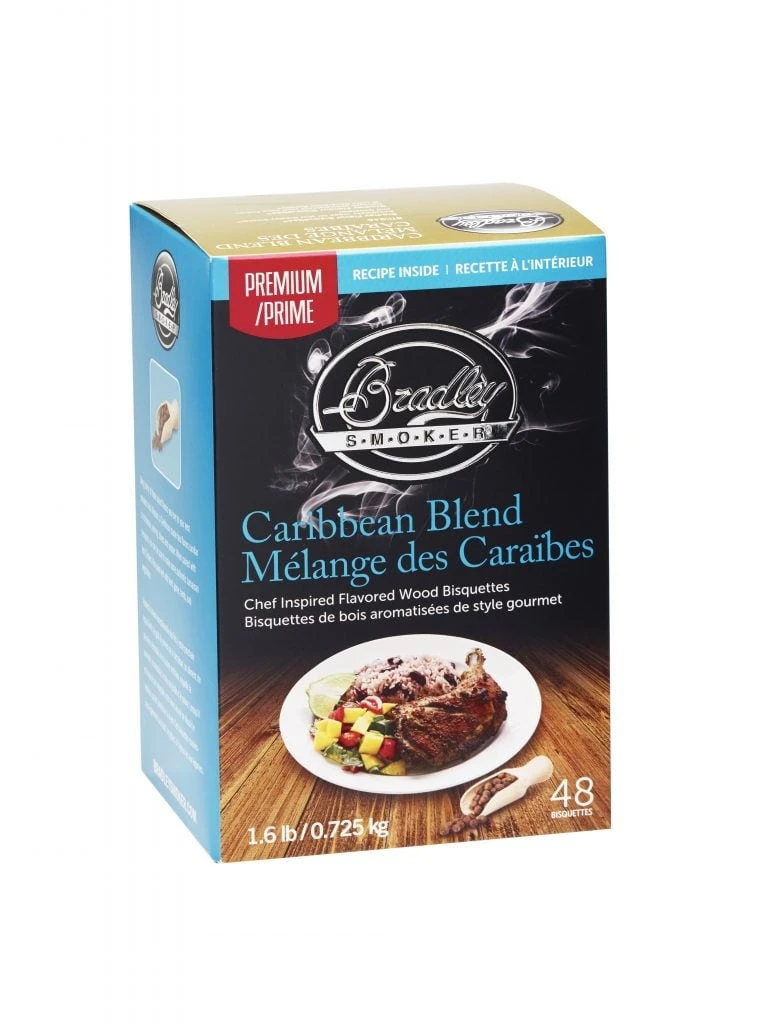Bradley Premium Bisquettes - Caribbean Blend (48 Pack) 1 Bradley Premium Bisquettes - Caribbean Blend (48 Pack)