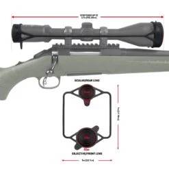 Allen Double Cover Stretch Scope Cover Large