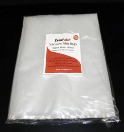 ZeroPak Vacuum Bags 25 Cm X 35cm (25 Pack)