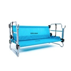 Disc-O-Bed Kid-O-Bunk With 2 Organizers Teal -Comprehensive outdoor sports 30105BO Kid O Bunk with Organizers TealBlue 04NEW 9d52