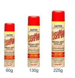 Bushman HD 40% Deet Aerosol 225g