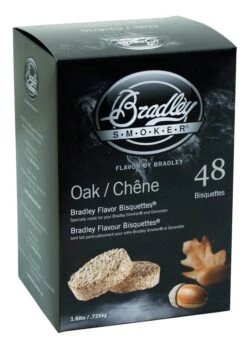 Bradley Bisquettes - Oak (48 Pack)