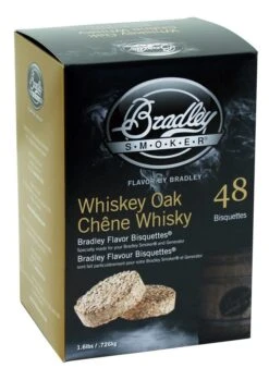 Bradley Bisquettes - Whiskey Oak (48 Pack)