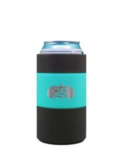 Toadfish Non-Tipping Can Cooler & Adapter - Teal