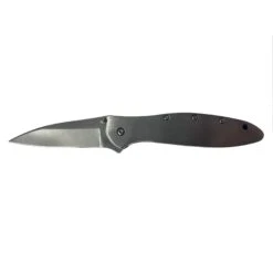 Cedar Creek Stainless Steel Folding Knife 4.25" Silver -Comprehensive outdoor sports 7648 open 2 d5b6
