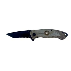 Cedar Creek Top Gun Knife 4.25" Camo -Comprehensive outdoor sports 7663 side 1 5793