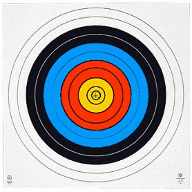 Morrell 80cm Target Face Paper