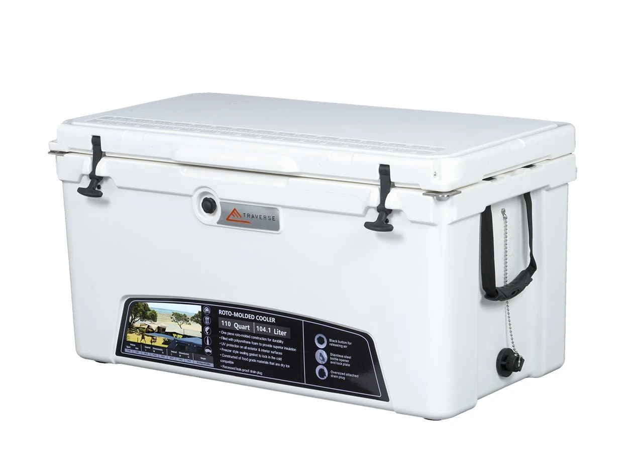 Traverse Chilly Bin 104L White 2 Traverse Chilly Bin 104L White - Image 2