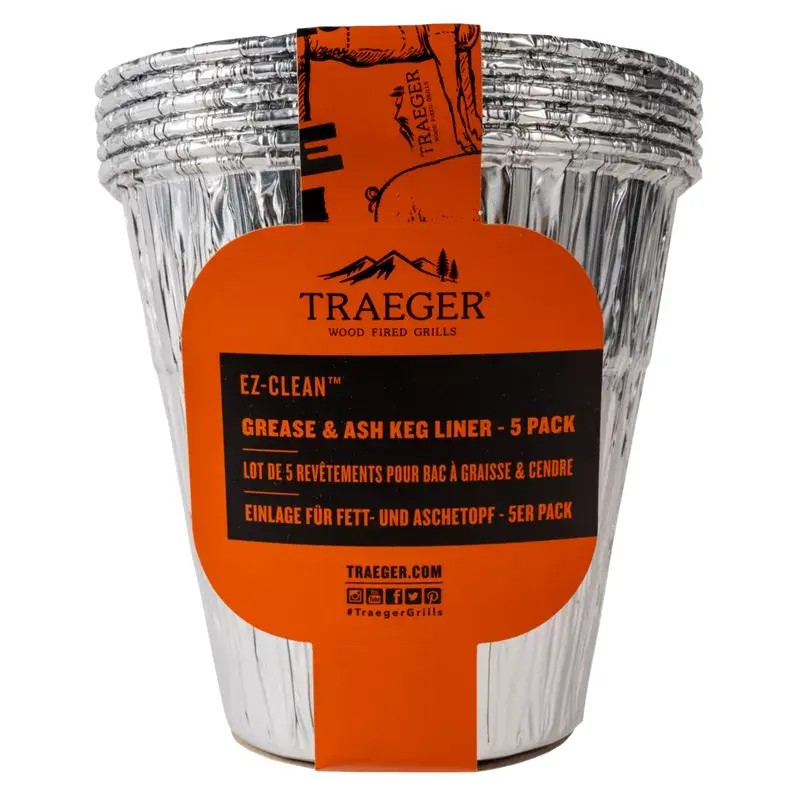 Traeger Grease & Ash Keg Liner 5 Pack 3 Traeger Grease & Ash Keg Liner 5 Pack - Image 3