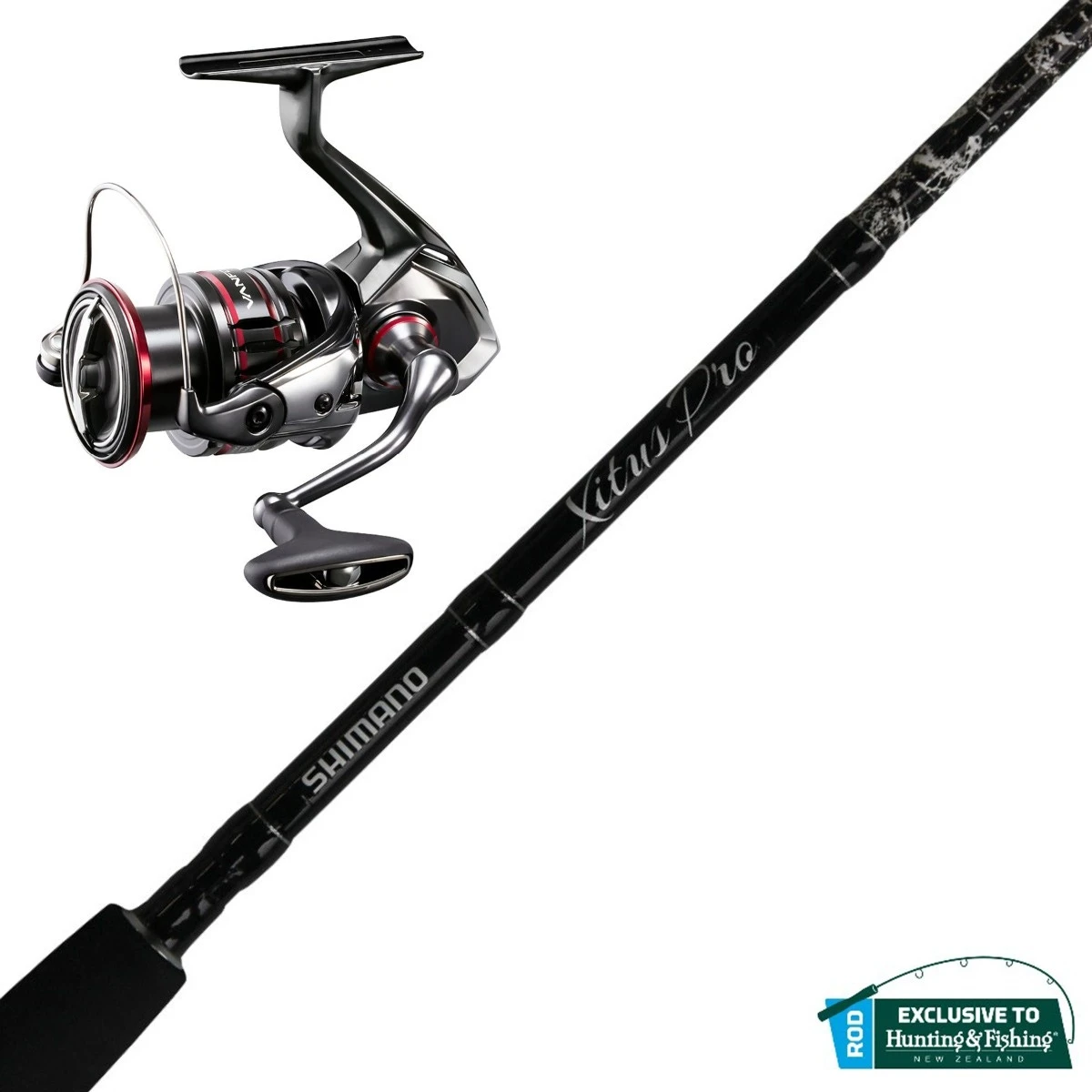 Shimano Vanford 4000XG / Xitus Pro 8'0" 6-8kg 2pc Spin Combo 1 Shimano Vanford 4000XG / Xitus Pro 8'0" 6-8kg 2pc Spin Combo