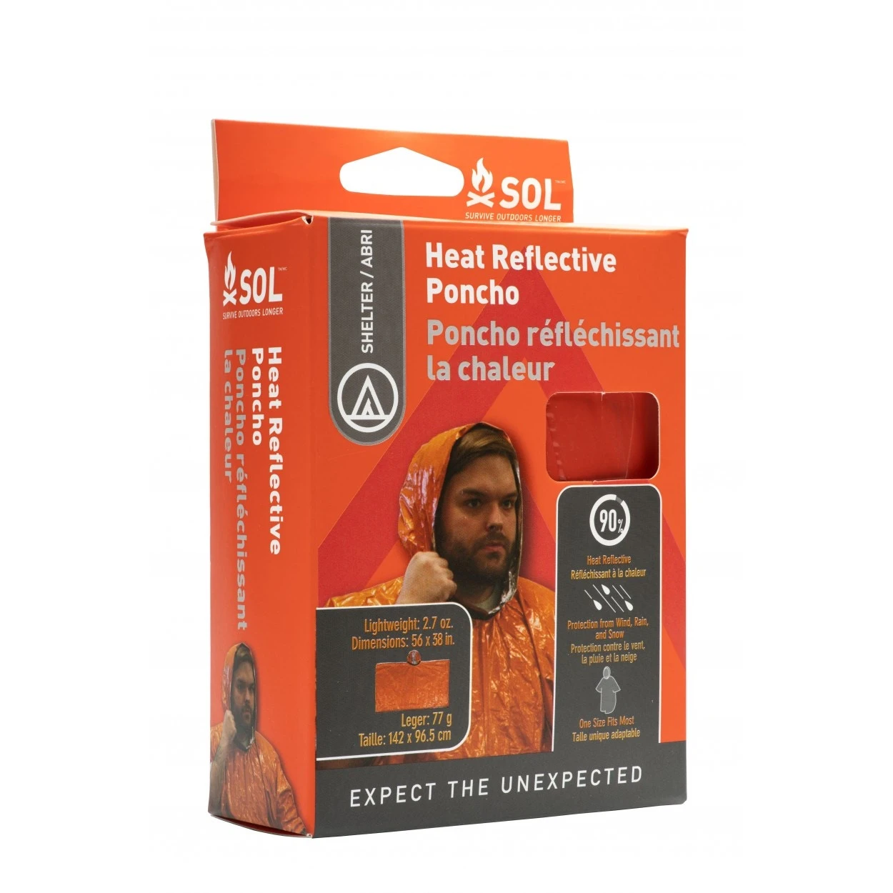 SOL Poncho Heat Reflective 2 SOL Poncho Heat Reflective - Image 2