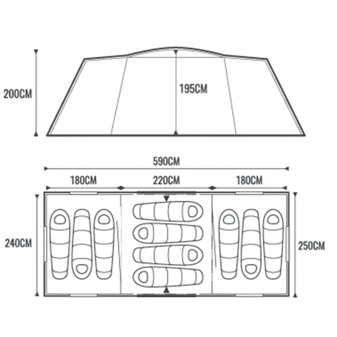 Traverse Aspire 10 Tent 2 Traverse Aspire 10 Tent - Image 2