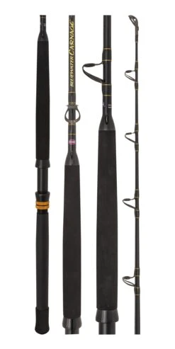 Penn Bluewater Carnage 5'7" Heavy 24kg 1 Piece Game Rod -Comprehensive outdoor sports Bluewater Carnage 571 15kg Alt6 e114