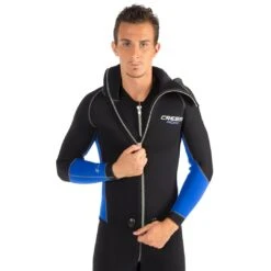 Cressi Mens Medas Jacket 5mm - Black/Blue