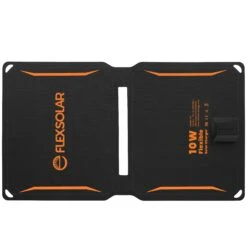 FlexSolar Flexible Solar Charger 10W -Comprehensive outdoor sports E10W open ed70