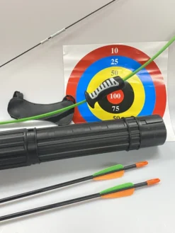 Advanced Archery Take Down Long Bow Green