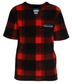 Hunting & Fishing Kids Retro Check Tee Red/Black -Comprehensive outdoor sports F6pJaXcJ f503 7