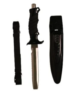 Divetech Futuna Blunt Tip Knife Black