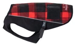 Hunting & Fishing Retro Check Dog Coat Red/Black -Comprehensive outdoor sports HF Acc Retro Check Dog Coat Red eb24 3