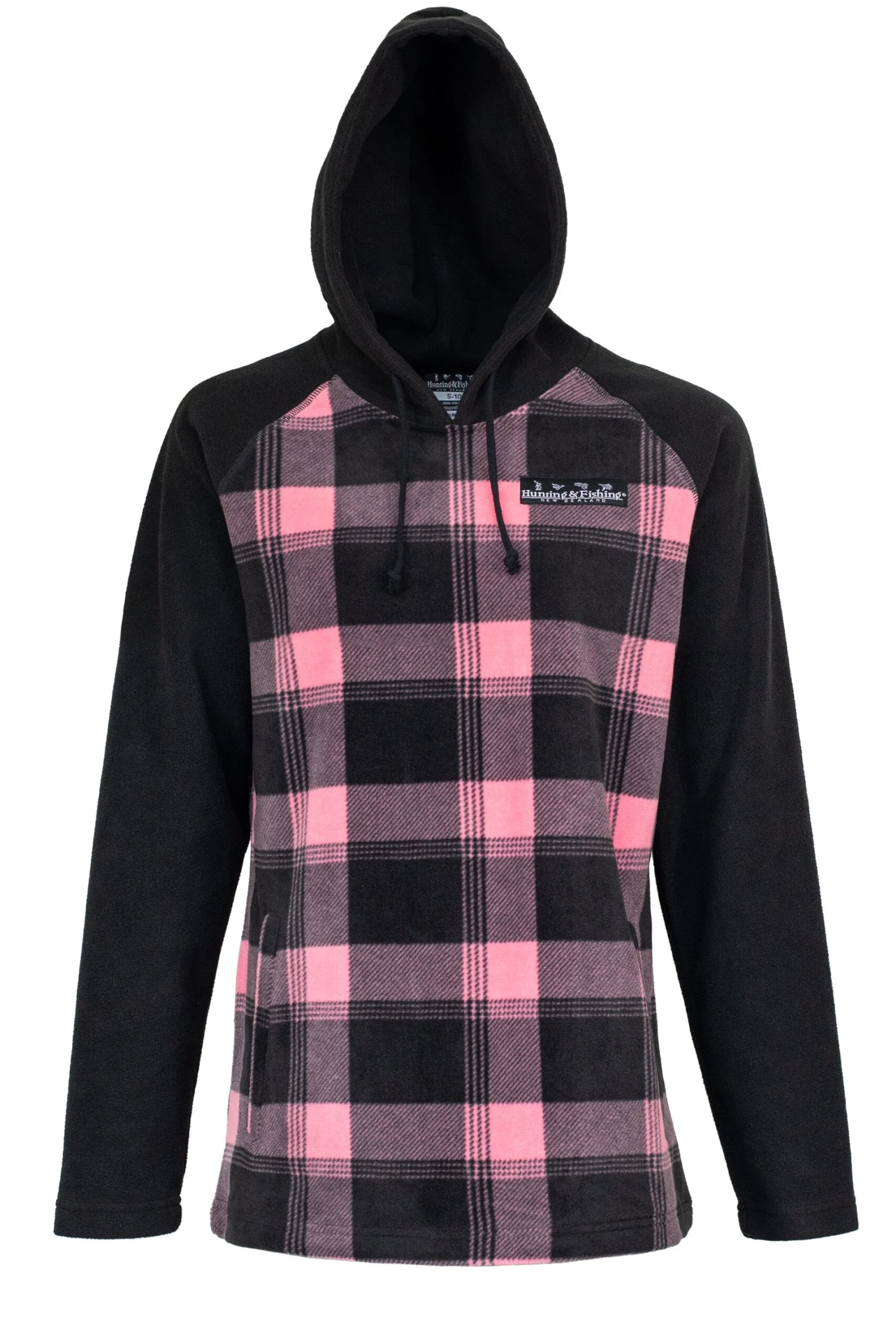Hunting & Fishing Womens Retro Check Hoodie - Image 5
