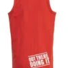 Hunting & Fishing Kids Cotton Singlet - Clay