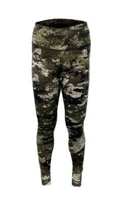 Huntech Womens Doe Legging Kakariki -Comprehensive outdoor sports HT W Doe Leggings KF Front copy 2 6e75 3