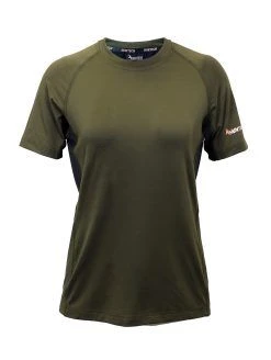 Huntech Womens Glaciertech SS Tee Military