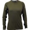 Huntech Womens Glaciertech LS Top Military
