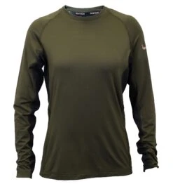 Huntech Womens Glaciertech LS Top Military -Comprehensive outdoor sports Huntech Womens Glaciertech LS Top Military 1 c433 2