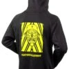 Hunters Element Kids Boonie Vis Hoodie Black/Flu Yellow