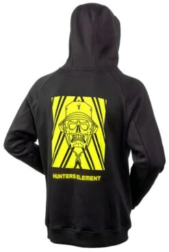 Hunters Element Kids Boonie Vis Hoodie Black/Flu Yellow