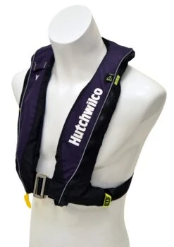 Hutchwilco 170N Super Comfort Manual Inflatable - Navy