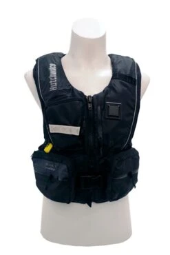 Hutchwilco Fisher Pro Vest 150N - Black (S-L) -Comprehensive outdoor sports Hutchwilco Fisher Pro Vest 150N Black 07fe