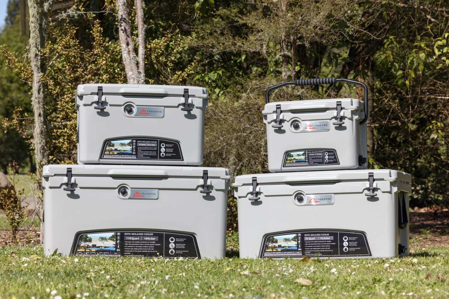 Traverse Chilly Bin 19L Cool Grey 2 Traverse Chilly Bin 19L Cool Grey - Image 2