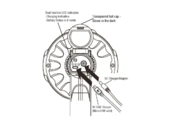 Perfect Image Spotlight Rechargeable 4000lm 8 Perfect Image Spotlight Rechargeable 4000lm -Comprehensive outdoor sports Line drawing 4 637800822061285789 2145