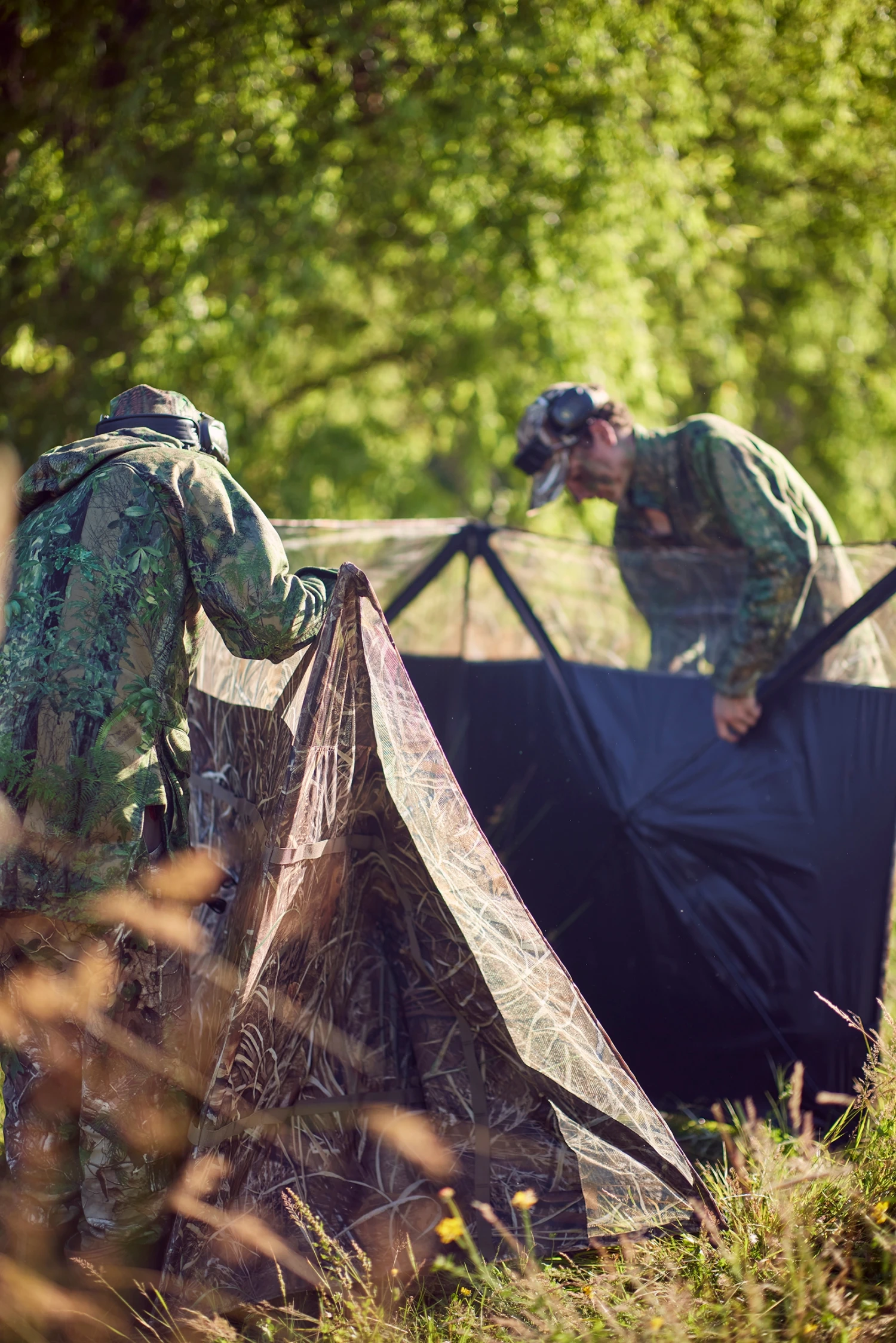 Hunting & Fishing Pop Up Blind 4 Sided Camo 4 Hunting & Fishing Pop Up Blind 4 Sided Camo - Image 4