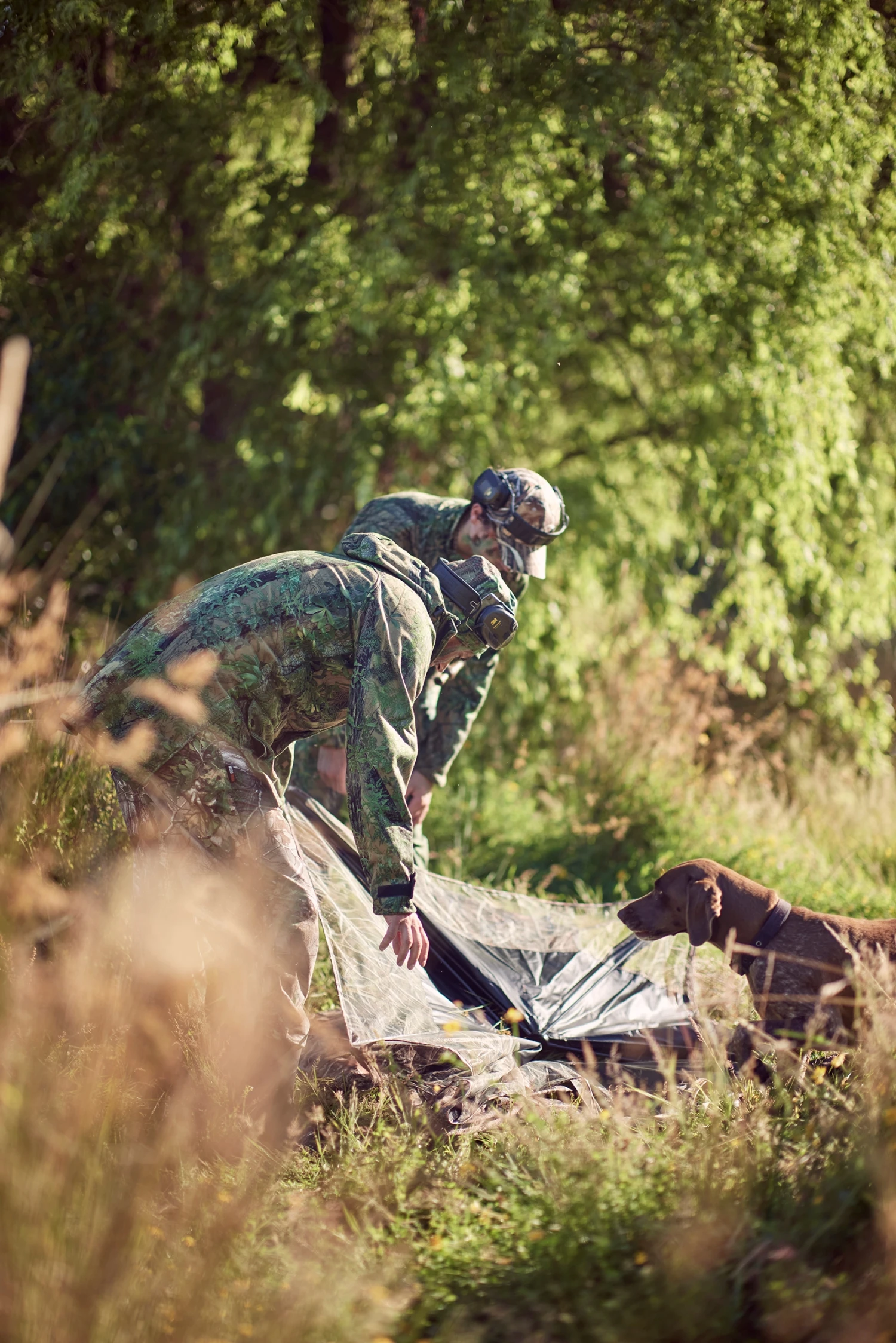 Hunting & Fishing Pop Up Blind 4 Sided Camo 2 Hunting & Fishing Pop Up Blind 4 Sided Camo - Image 2