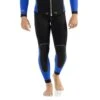 Cressi Mens Medas Long John 5mm - Black/Blue