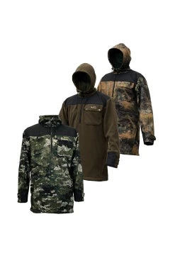 Huntech Mens Bush Basic Coat G2 Military 8 Huntech Mens Bush Basic Coat G2 Military - Image 8