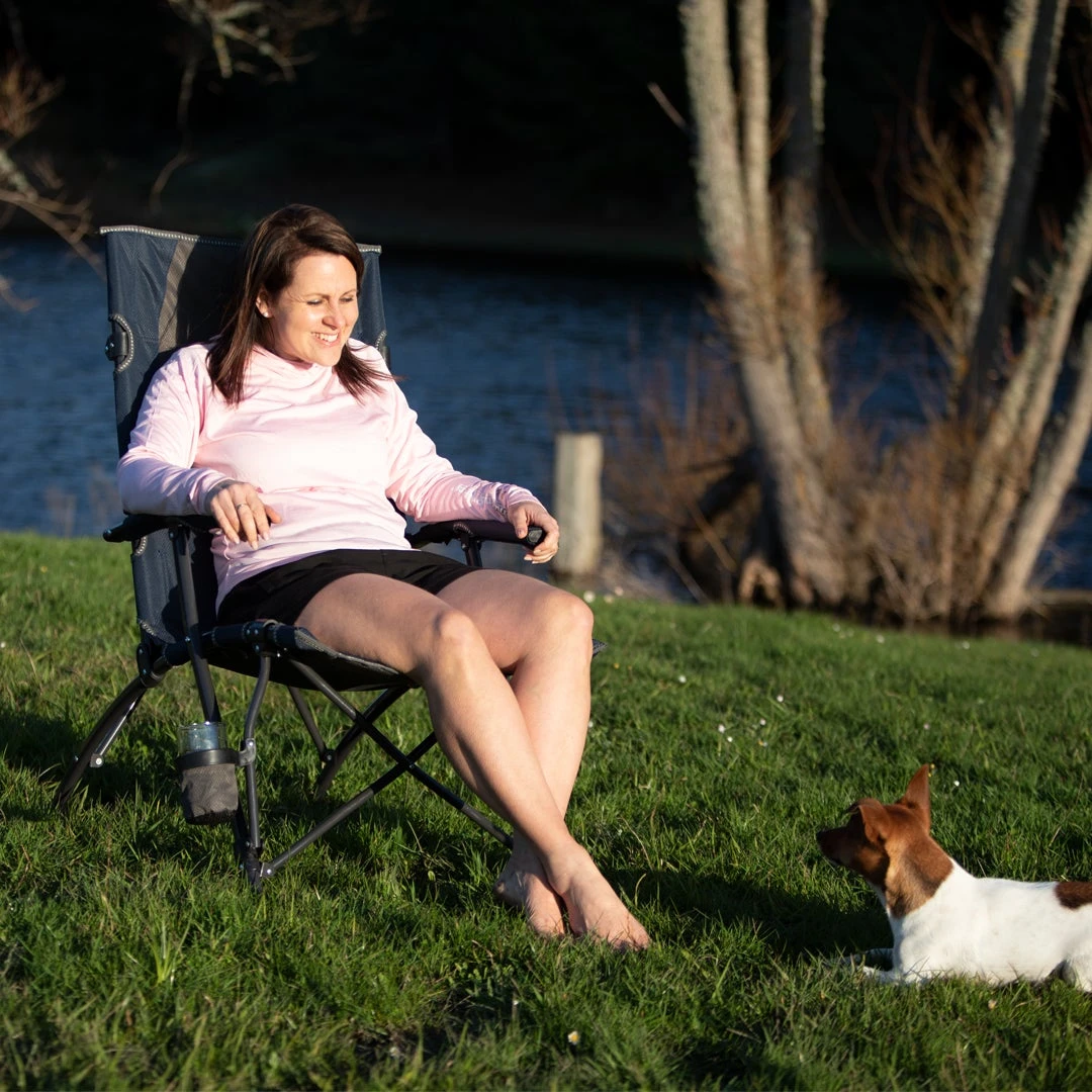 Traverse The Mount Deluxe Lounger - Dark Blue 2 Traverse The Mount Deluxe Lounger - Dark Blue - Image 2