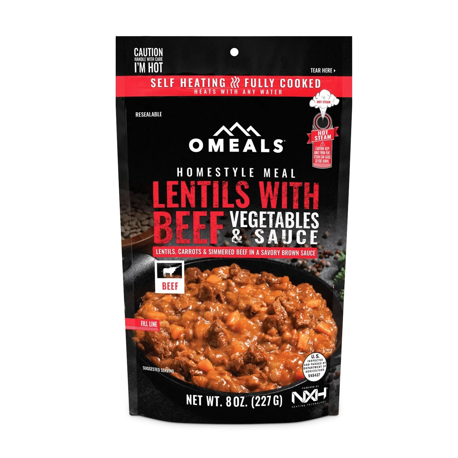 Omeals Lentils With Beef - Image 3