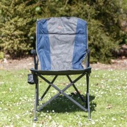 Traverse Papamoa High Back Chair - Dark Blue